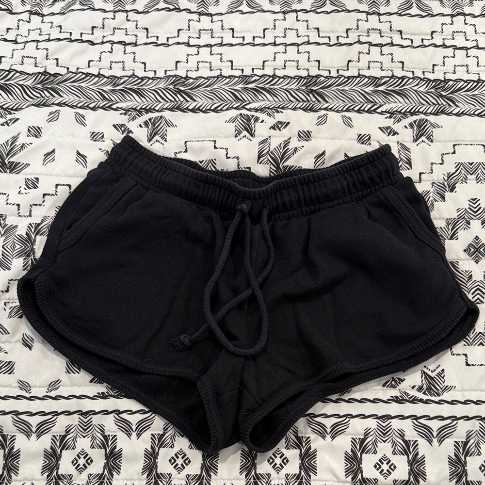 Aeropostale Black Athletic Women's Shorts